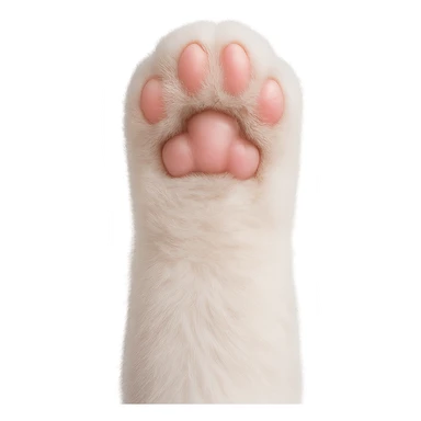 cat paw,remove background sticker
