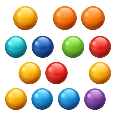 Rolling Balls sticker