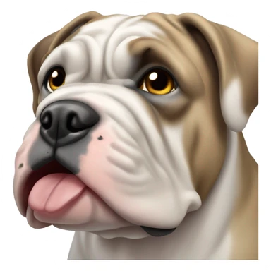 merle olde english bulldog sticker