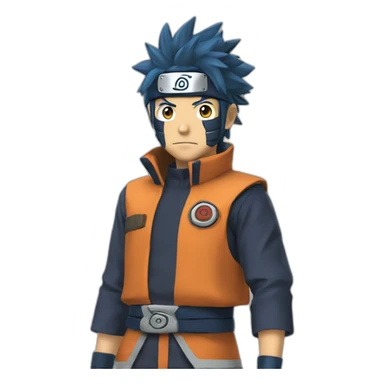 Naruto baryon sticker