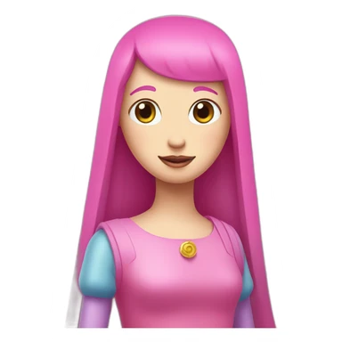 Princess bubblegum sticker