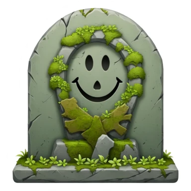 gravestone sticker
