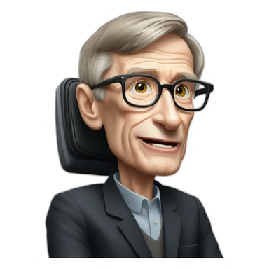 Steven hawking sticker