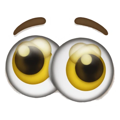 crazy googly eyes sticker