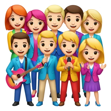 Main pop girls sticker