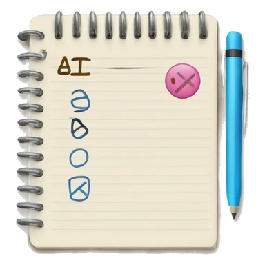 a notebook with a to-do list sticker