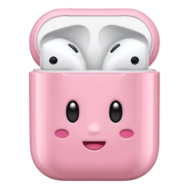 Kirby Airpods sticker