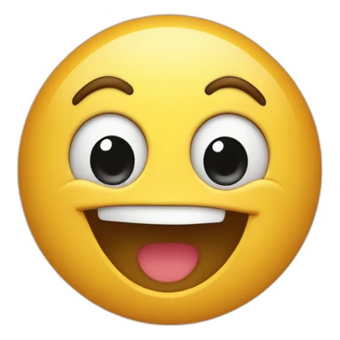 excited-funny-face sticker