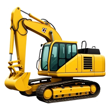 Excavator - Caterpillar 330 (Model Year: 2022) (Iconic colour: Yellow) sticker