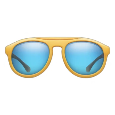 Chaussure lunettes sticker