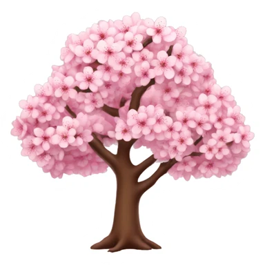 Cherry blossom tree sticker