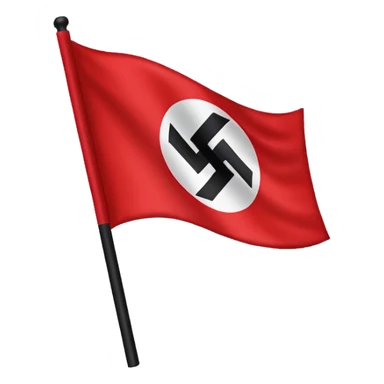 nazi flag sticker