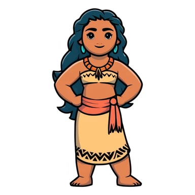 Moana sticker