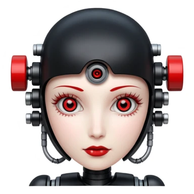 cynessa from murder drones sticker