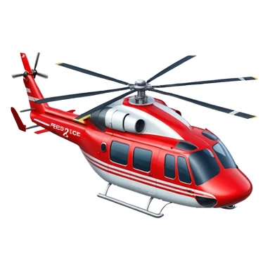 Rescue Helicopter. sticker