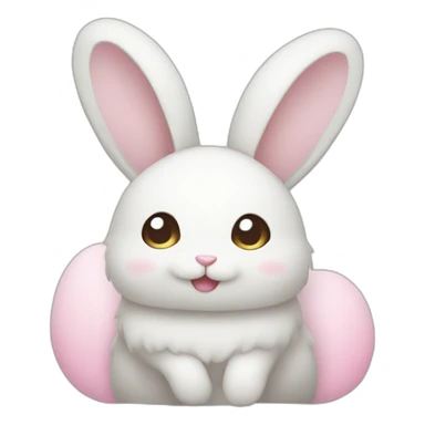 kawaii bunny sticker