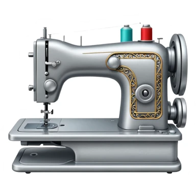 sewing machine sticker