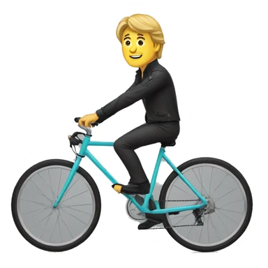 claude françois en vélo sticker