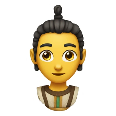 anúbis with tong sticker