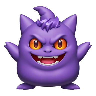 gengar chibi emotes sticker