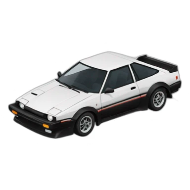 Toyota trueno sprinter apex initial-d sticker