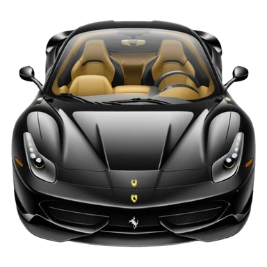 black farari car koli si change kar do sticker