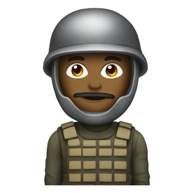 Exhaust soldier sticker
