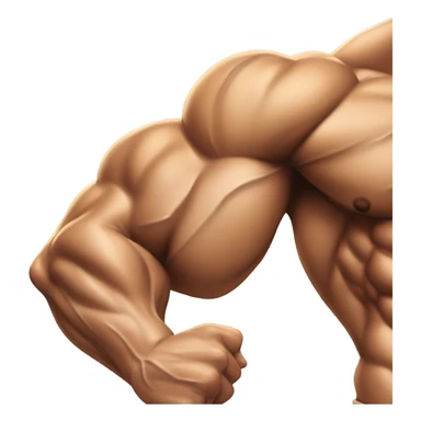 Flexing Bicep sticker