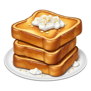 French toast  sticker