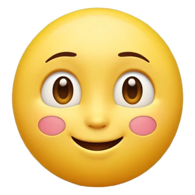 “A high-quality 3D emoji, smooth glossy texture, vibrant yellow color, soft studio lighting, realistic reflections, rounded shape, cute expressive face, ultra-detailed, Pixar-style 3D render, isolated on white background, 4K resolution” sticker