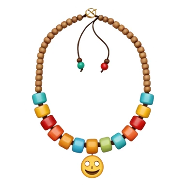 hippie necklace sticker