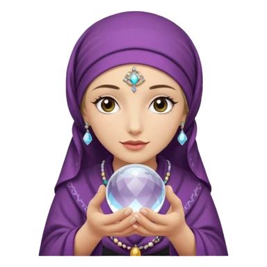 fortune teller sticker