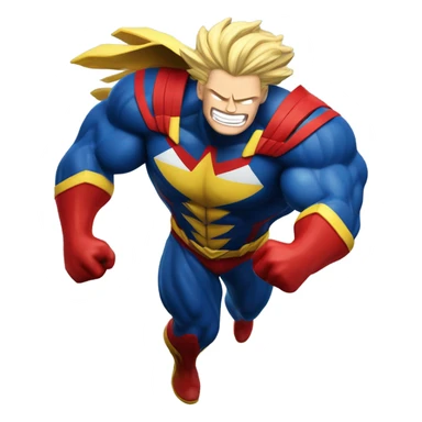 All might  sticker