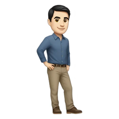 ben shapiro holding board foot sticker