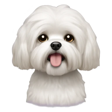 Shih you bichon mix sticker