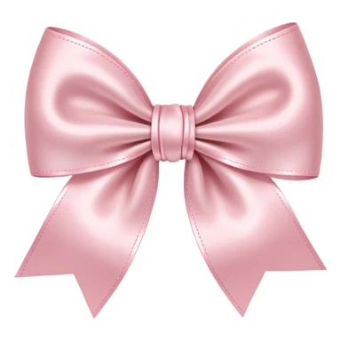 Light pink bows sticker