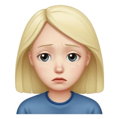 Con sueño triste sticker