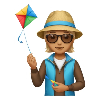 Kite Maker sticker