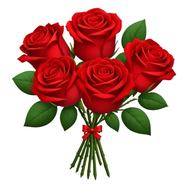 bouquet of roses sticker