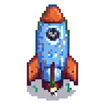 rocket sticker