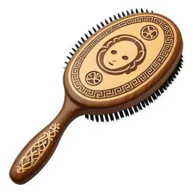 horoscope hairbrush sticker