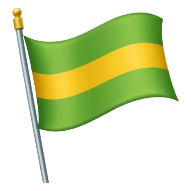 Yeşil sarı bayrak emoji sticker