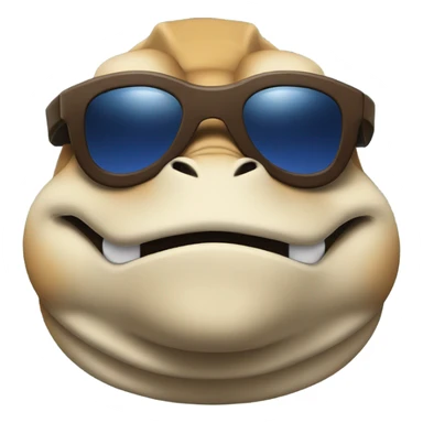 Blastoise wearing sunglasses sticker