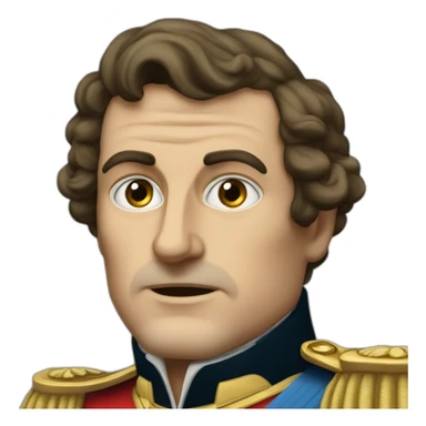 Napoléon Bonaparte saying ther is nothing we can do sticker