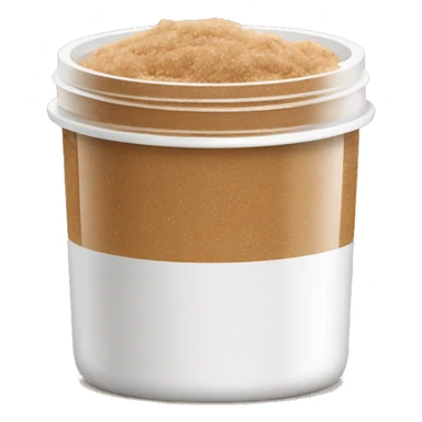 light brown body scrub pot sticker