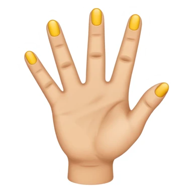 Mache Emojis mit einer Hand die drei Finger zeigt  sticker