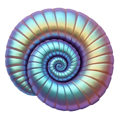 Sea shell sticker