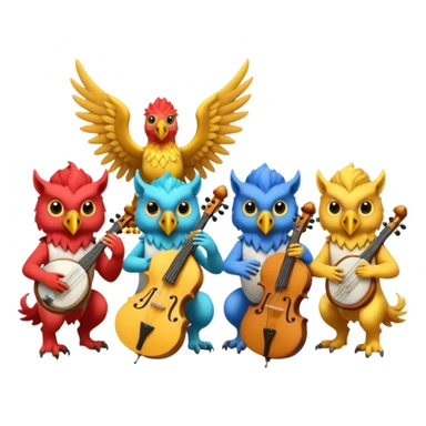 griffon as Musicians sticker