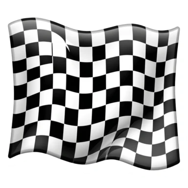 sorayama Chequered flag sticker