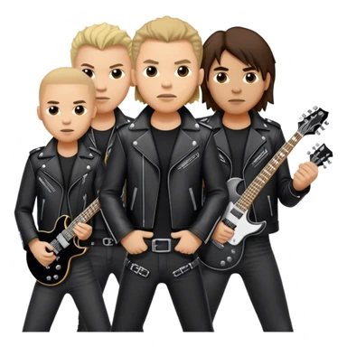 Metallica band sticker